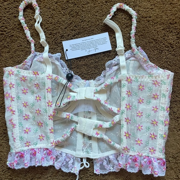 NWT FLL blooms bustier